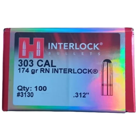 Hornady Bullet .303 174gr RN (100)