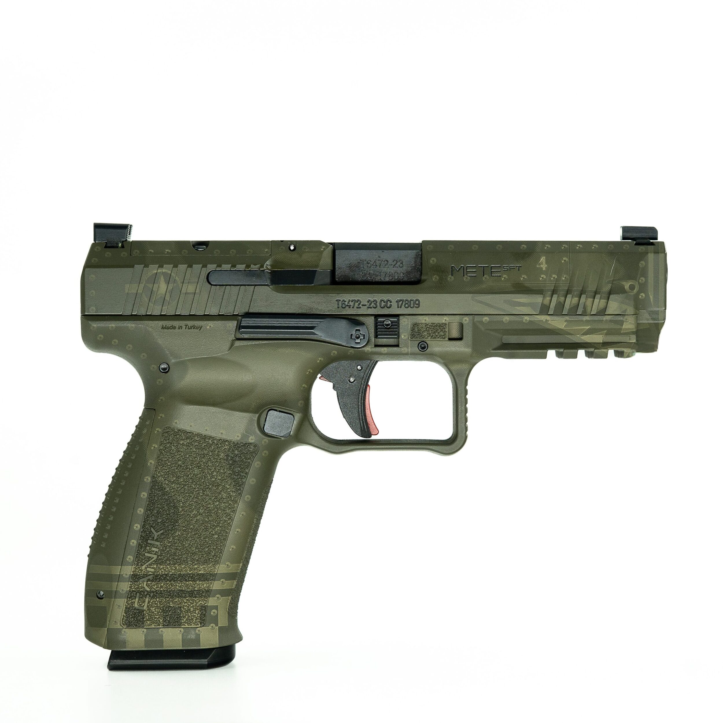 Canik SFT 9mmP Pistol Limited Edition Creation Series - Bomber Green