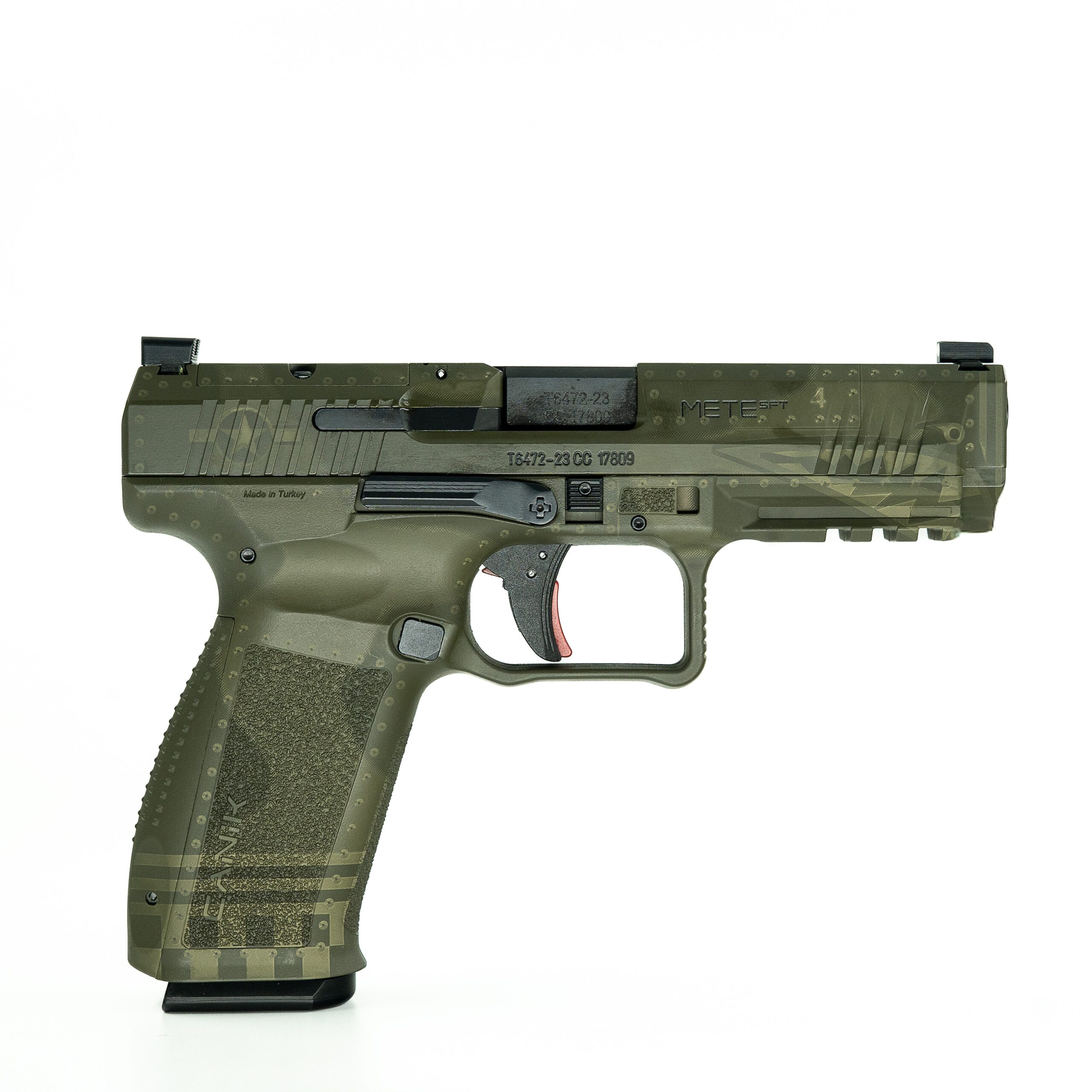 Canik SFT 9mmP Pistol Limited Edition Creation Series - Bomber Green