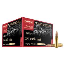 Norma 7.62x39 124gr Ammunition (20)