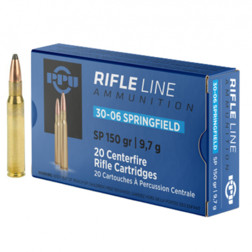 .30-06 Springfield – PPU 150gr SP (20) | Local Pickup Only