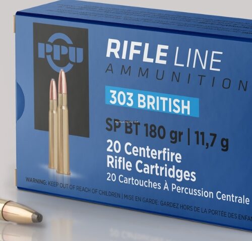 .303 British – PPU 180gr SP (20) | Local Pickup Only