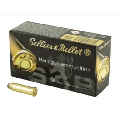 Sellier & Bellot Ammunition 38 Special 158Gr SP (50) Local pick-up only