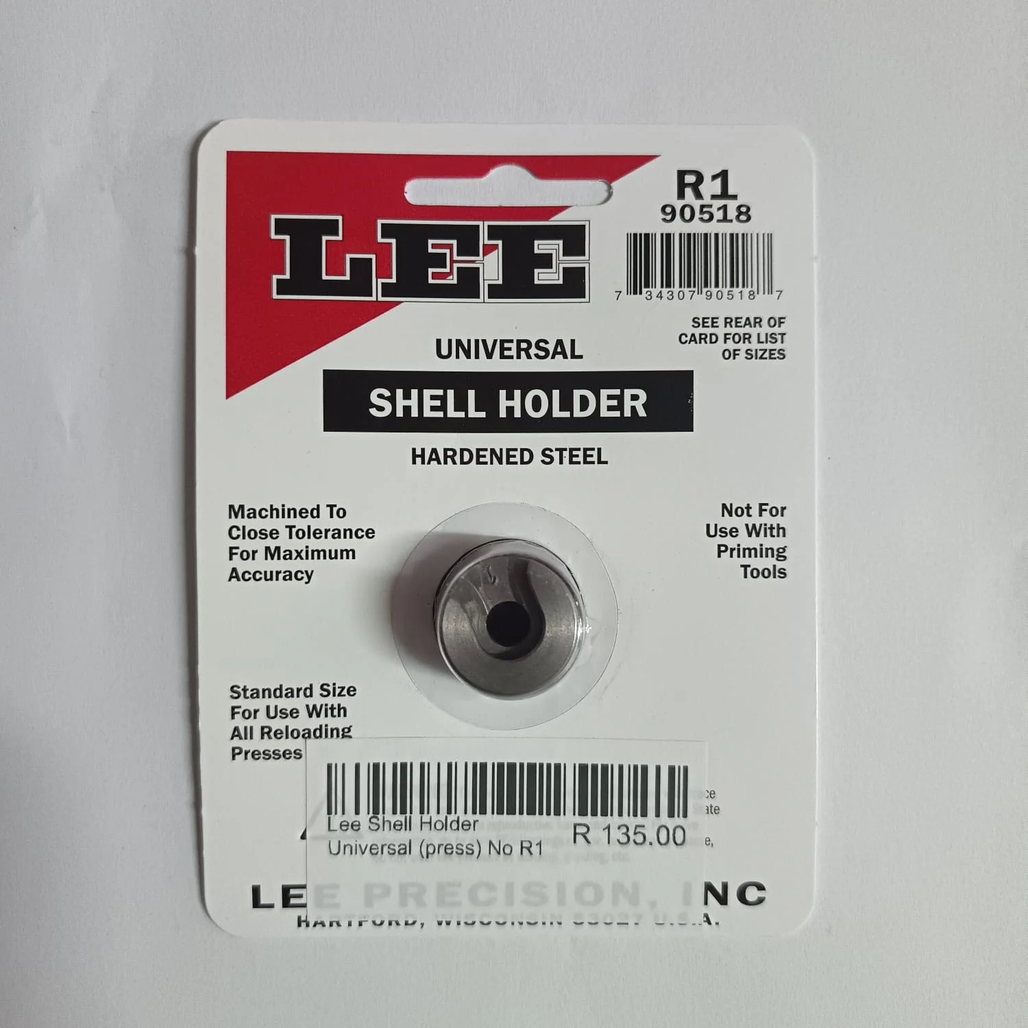Lee Shell Holder Universal (press) No R1
