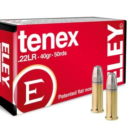 Eley Tenex 40gr 22lr (Box of 50) (Local pick-up only)