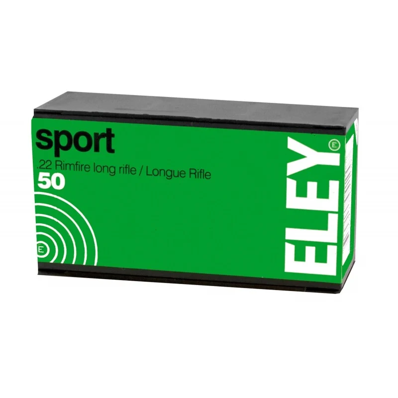 Eley 22lr Ammunition Sport 40gr (Box of 50) (Local pick-up only)