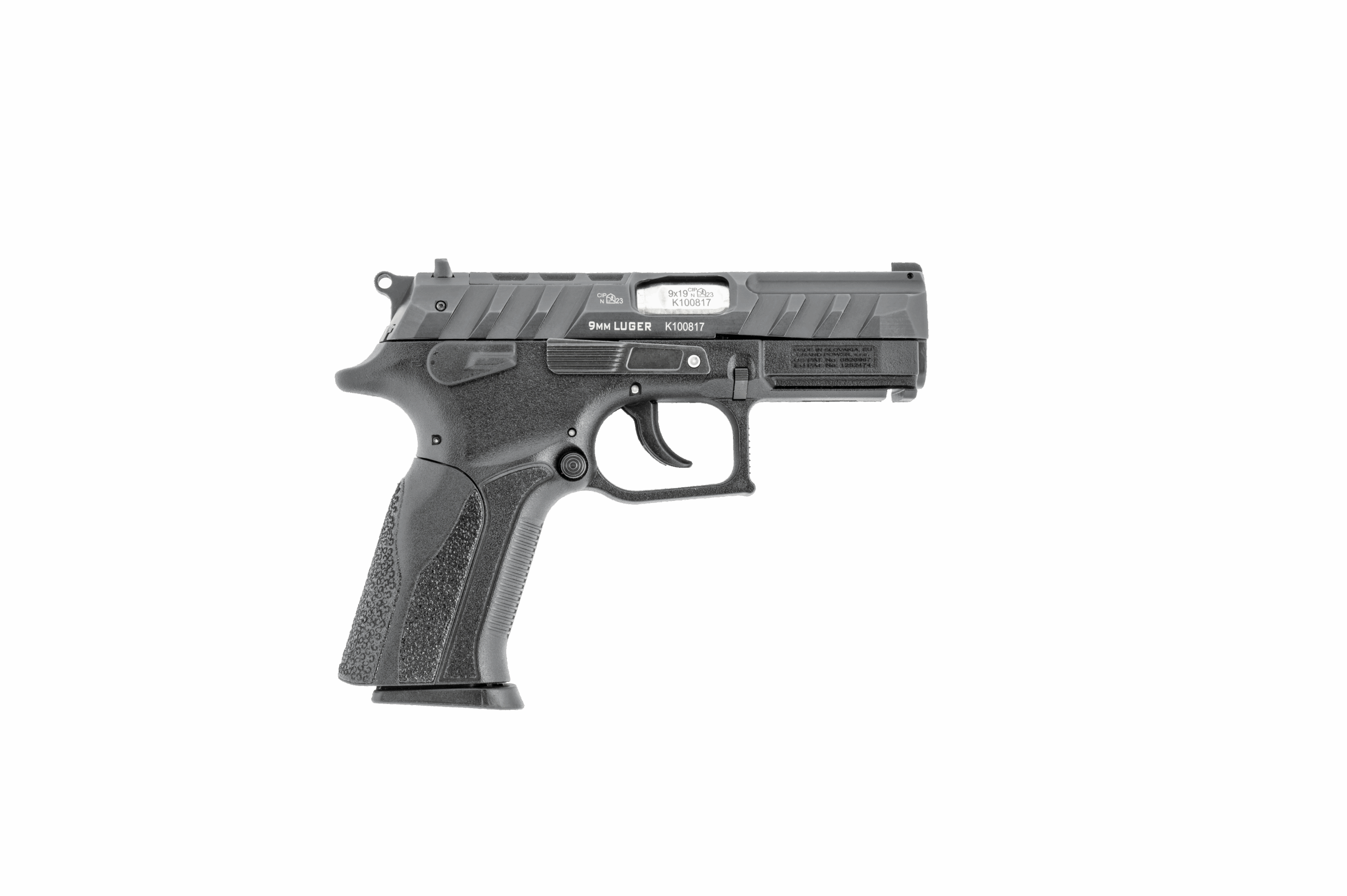 Grand Power P1 Mk23 9mmP Pistol (Black) 2x 15 round magazines