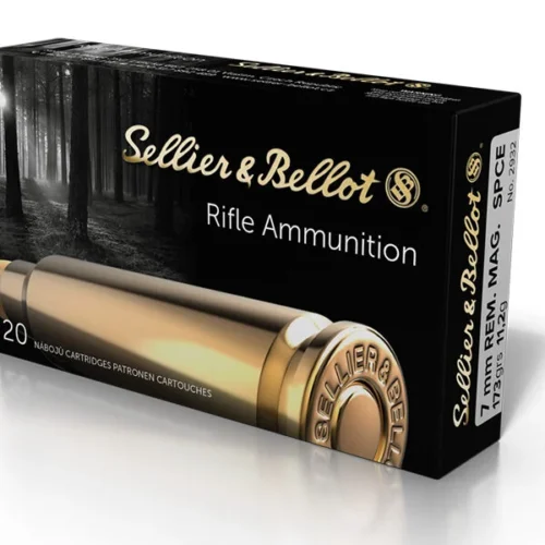 Sellier & Bellot 7mm Rem Mag 173gr SPCE Ammunition (20) Local pick-up only
